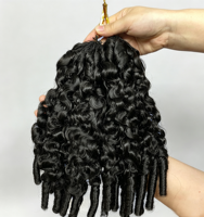Cheveux humains brésiliens vierges Miracle Knot, double épaisseur, ondulés, pré-bouclés, micro-liens, tresses bohèmes, boucles, vente en gros au meilleur prix
