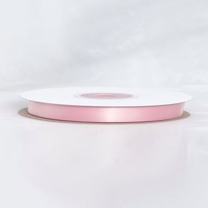 Custom Color Size 1cm 100 Yards Double <b>Face</b> Durable Polyester Ribbon for Wedding Birthday Christmas Gift Wrapping Bridal - Product Image 3