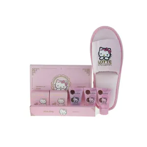 Bán Chạy Nhất Hello Kitty Mỹ Phẩm Túi Sản Phẩm Bán Buôn Cho Khách Sạn