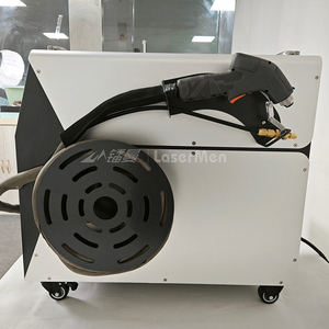 เครื่องเชื่อมไฟเบอร์เลเซอร์แบบมือถือ ระบายความร้อนด้วยอากาศ 1200W 1500W 4-in-1 ขนาดเล็ก สำหรับสแตนเลสและอะลูมิเนียม - Product Image 4