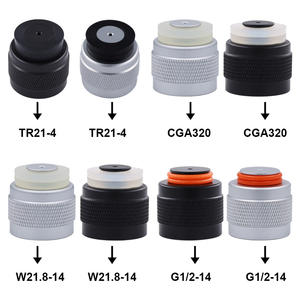 Nuevo aluminio G1/2-14/W21.8/TR21-4 hilo/Protector para HPA/<span class=keywords><strong>CO2</strong></span> tanque de <span class=keywords><strong>Paintball</strong></span> Soda cilindro regulador o válvula - Product Image 6