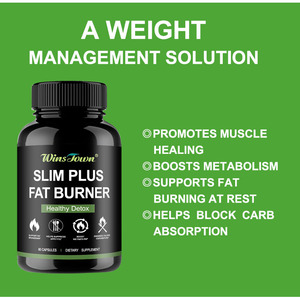 WinsTown Slim Plus Brûleur de Graisse en Comprimés, Pilules Naturelles à Base de Plantes, Perte de Poids Rapide, Capsules Détox, Comprimés FIT pour Hommes et Femmes - Product Image 5