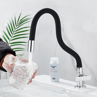 Robinet d'eau de cuisine en zinc, Commercial, moderne, flexible, pas cher