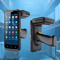 Smartphone Android 4G LTE con NFC de 13.56MHz OEM, PDA con Lector RFID UHF, Escáner de Código de Barras Inalámbrico Industrial, WIFI, BT, GPS