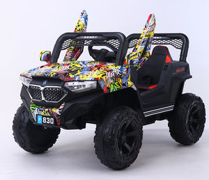 批发12v骑乘汽车儿童电动车四轮越野全地形车双面塑料玩具婴儿车遥控器 - Product Image 6