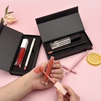 Kit de Maquillage Végan 2-en-1 : Gloss et Crayon à Lèvres Personnalisables – Vente en Gros, Marque Privée, Coffrets Cadeaux Maquillage