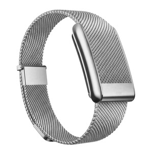 สายรัดข้อมือแบบสลิม Milanese Loop แม่เหล็กกันน้ำ ผลิตจากสแตนเลสสตีลคุณภาพสูง สำหรับ Whoop 5.0 พร้อมหัวเข็มขัดแบบ Snap ระบายอากาศได้ดี - Product Image 6
