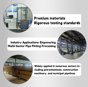 OEM tùy chỉnh Ống mạ kẽm kết nối cấu trúc gang phụ kiện chính Kẹp Cơ Sở Công Đoàn cắm ống nước đầu - Product Image 6