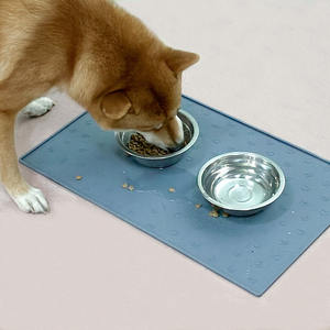 Alfombrilla grande de 86x55cm para comida de gato, almohadilla cuadrada para entrenamiento de orinal, almohadilla de silicona para orina de perro, soporte de bandeja para proteger los suelos interiores - Product Image 6