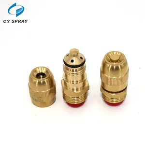 Brass irrigation nozzle with filter strainer mesh for agricultural farm sprayer nozzle agricultural