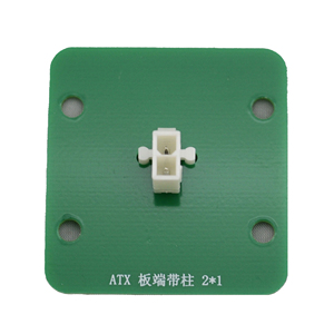 Conector de Alimentación para PC de Latón Niquelado y Estañado 7A 60V, Conector de Alimentación ATX 2x1 con Alas Laterales y Soporte Roscado - Product Image 4