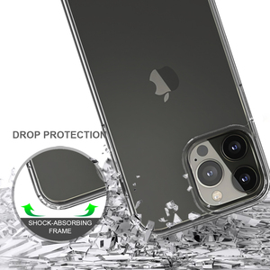 Funda Transparente Rígida de Acrílico y TPU para iPhone 17, 16, 15, Funda para iPhone Pro Max - Product Image 6
