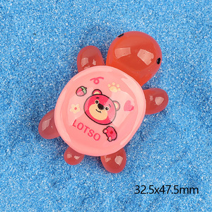 Venta caliente dibujos animados luminoso lindo tortuga decoración DIY lindo resina accesorios Micro-Paisaje tortuga decoración promoción - Product Image 6