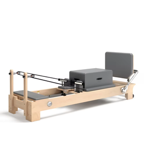 <span class=keywords><strong>Cama</strong></span> de Pilates Reformer de Madera de Arce Blanca, Económica, para Ejercicios de Yoga y Equilibrio - Product Image 6