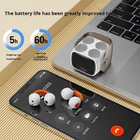 Écouteurs intra-auriculaires à clipser très populaires, chipset Jerry, matériau PC+ABS, chargement Type-C, non intra-auriculaires, sportifs, tendance, autonomie inférieure à 3 heures