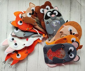 Jouets éducatifs sensoriels Montessori pour tout-petits animaux occupés activité de couture en feutre autres jouets d'apprentissage - Product Image 5