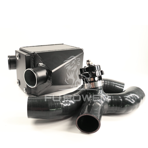 Kit de Intercooler de Aluminio de Alto Rendimiento + Manguera de Silicona de Entrada de Turbo + Válvula de Descarga Tial de 50 mm Compatible con <span class=keywords><strong>Sea</strong></span>-<span class=keywords><strong>doo</strong></span> Rxt-x <span class=keywords><strong>300</strong></span> <span class=keywords><strong>2016</strong></span> - Product Image 1