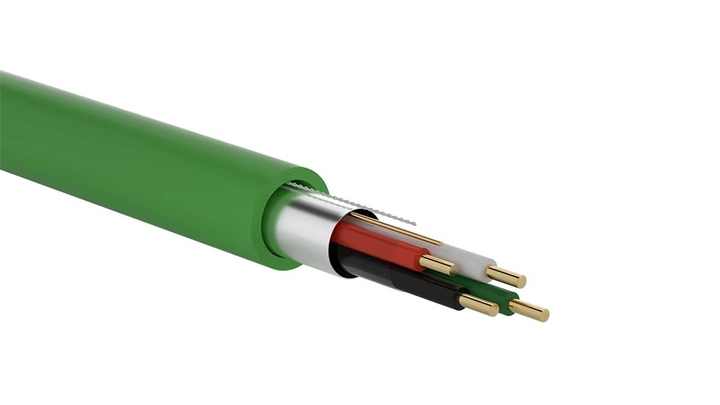 20AWG Shielded Knx EIB Bus Control Cable 4cores 2X2 0.5mm Bare Copper Wire  Roll 100m Knx Cables for Smart Home Bus Communication
