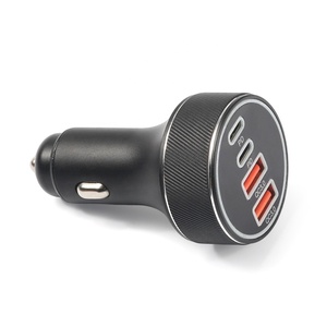 Caricabatterie da <span class=keywords><strong>auto</strong></span> USB HNT 90W PD&QC, caricatore da <span class=keywords><strong>auto</strong></span> USB C con adattatore di tipo C per <span class=keywords><strong>iPhone</strong></span>, Samsung, Huawei, Xiaomi, ricarica rapida - Product Image 3