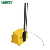 Interrupteur de fin de course industriel carré WEIKESEN ROS-2D AC/DC 24-380V 1NO1NC/2NO2NC NEMA4 IP65 en alliage d'aluminium