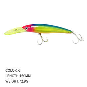 Leurre de pêche X <span class=keywords><strong>Rap</strong></span> à descente lente, leurre de pêche au gros gibier, leurre de pêche au gros gibier - Product Image 5