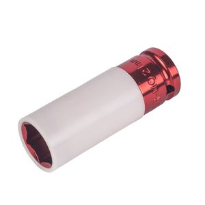 Wzauto 4 cái 1/2 "Cr-Mo ổ đĩa 17 19 21 22 mét mã hóa màu sắc sâu lốp bảo vệ tác động ổ cắm bộ - Product Image 5