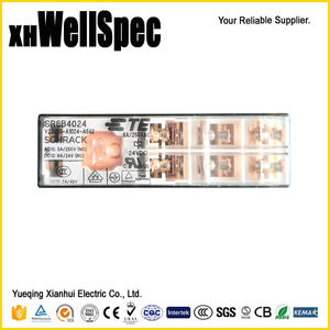 Relais électrique Relais 4240 Tyco SCHRACK SR6B4024 V23050-A1024-A542 4PST-NO+DPST NC 14PIN Relais de carte de circuit imprimé 8A250VAC - Product Image 2