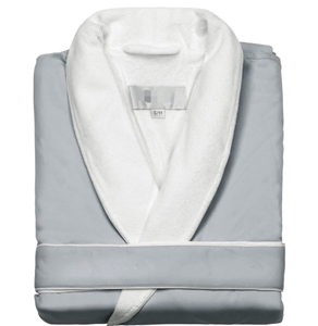 Peignoir de bain unisexe extra large douillet Peignoir en microfibre de polyester bon marché 100% pour adultes - Product Image 4