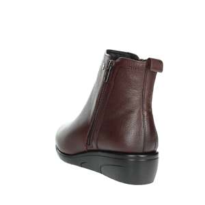 Botines de cuña para mujer Cinzia Soft, color burdeos, IV18843-NS - Product Image 1