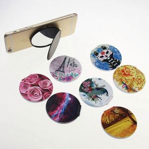 Wholesale Factory Price Custom Logo Printed Foldable Phone Stand with <b>Mirror</b> Novelty Promotional Gift - Product Image 3