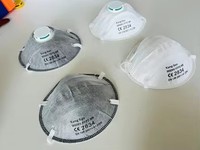 Masque FFP2 en forme de coupelle sans valve GL005A, vente chaude, directement de l'usine, en stock, prix bas