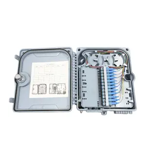 Best Price Ftth Terminal Box Fiber Optic Ip65 Cto Nap Box 12 Core Grey Pc Abs Fiber Optics Termination Distribution Box