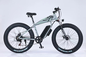 Vélo électrique de haute qualité de 26 pouces avec cadre en aluminium et batterie amovible, 7 vitesses pour adultes, VTT électrique Shark 7/21 vitesses haute performance - Product Image 5