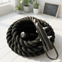 Corde de combat pour entraînement de force, équipement de gym, vente en gros, pas cher, 28mm 38mm 50mm