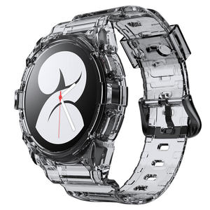 เคสสายนาฬิกา TPU ใสสำหรับ Samsung <span class=keywords><strong>Galaxy</strong></span> <span class=keywords><strong>Watch</strong></span> 5/6 44มม. 40มม. ตัวเรือนใสมี4กรอบ - Product Image 2