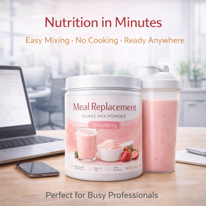 Frullato Sostitutivo del Pasto al Gusto Fragola in Polvere 400g |   Bevanda Nutriente ad Alto Contenuto Proteico per il Supporto Immunitario |   100% Puro OEM Etichetta Privata - Product Image 4