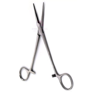 Pinces hémostatiques chirurgicales en acier inoxydable, pince manuelle pour chirurgie générale, instrument certifié CE classe I - Product Image 1