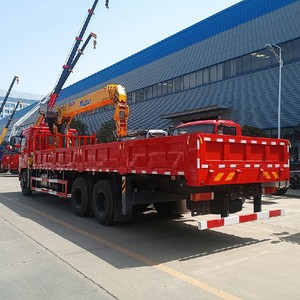 รถบรรทุกติดเครน Dongfeng 4x2 ขนาด 8 ตัน พร้อมเครนไฮดรอลิกแบบแขนตรง จำหน่ายโดยโรงงาน - Product Image 6