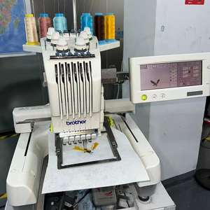 Máquina de Bordar <span class=keywords><strong>Usada</strong></span> Brothers de 20*30cm, de Una Cabeza, Seis Agujas, Marco Pequeño - Product Image 2