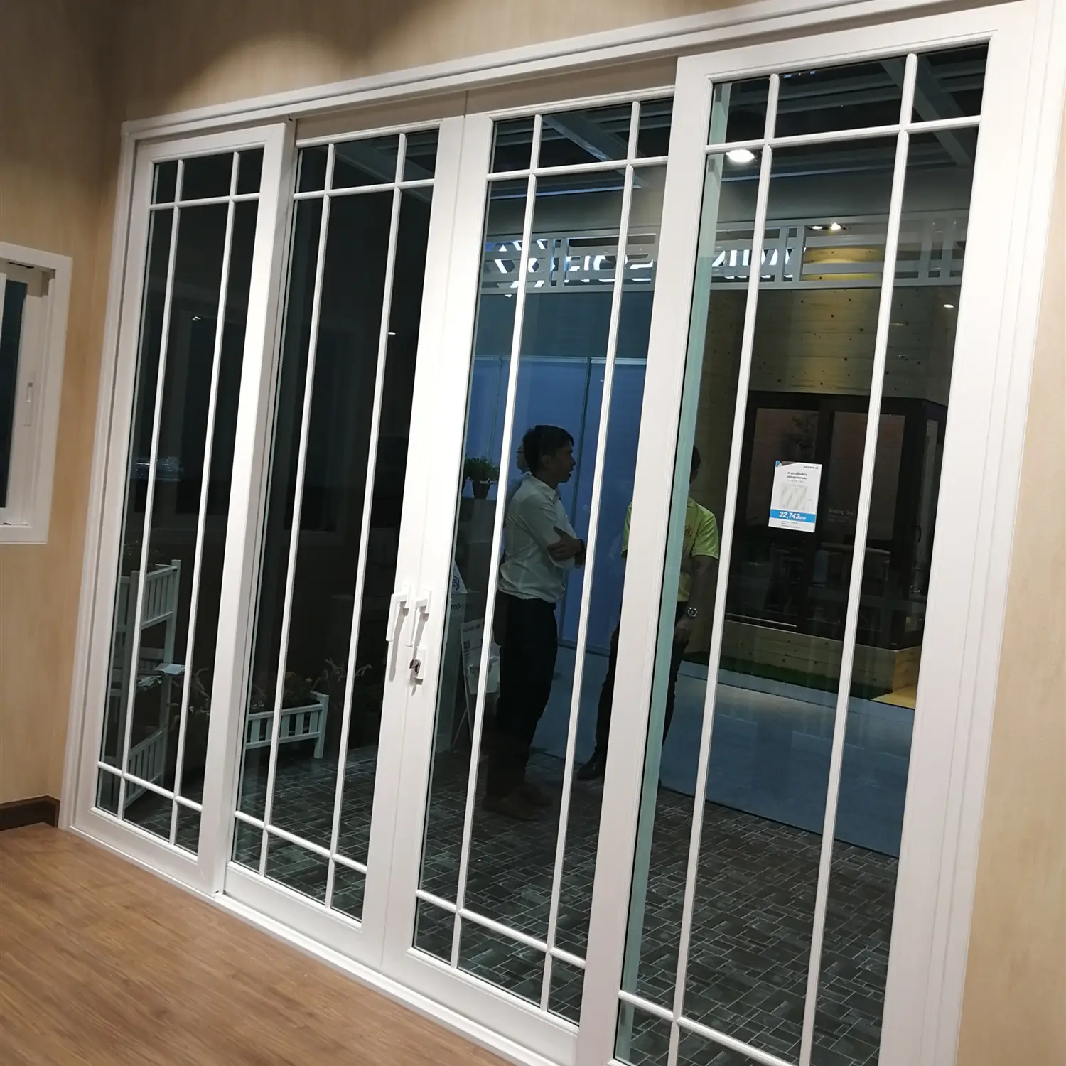 TONISHブランドプラスチックUPVC窓とドア押し出しプロファイルカラープラスチックビニール窓材料開き窓PVCプロファイル