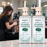 Radistuns OEM Shampooing et après-shampooing 2-en-1 personnalisé 500 ml pour perruques synthétiques, sans sulfate