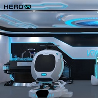 Simulateur de conduite d'hélicoptère automatique en métal HEROVR pour la maison, la garderie, l'école, l'extérieur, l'éducation, en acier métallique