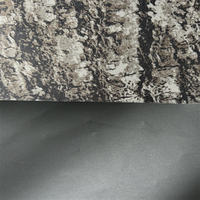 Tissu Oxford imperméable en polyester 600D avec revêtement PU noir et imprimé camouflage, enduit de vinyle LP