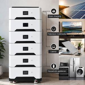 Nueva Batería de Almacenamiento de Energía de 15KWH 30KWH 45KWH, Batería de Litio Apilable para Almacenamiento de Energía Solar - Product Image 1