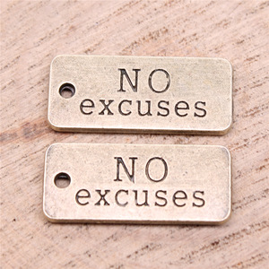 Gangan 24x10mm 2.76g antico colore bronzo Bestseller nel commercio estero senza scuse ciondolo - Product Image 2