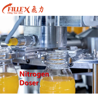 Machine de dosage automatique d'azote liquide pour le remplissage de jus, de café, de boissons gazeuses, de bière, de nitro