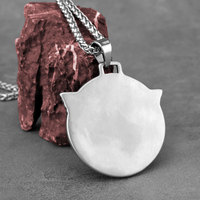 Pendentif Viking Odin Acier Inoxydable Homme Collier Nordique Runes Bijoux Gros Hip Hop Poli Mode Accessoires Tendances