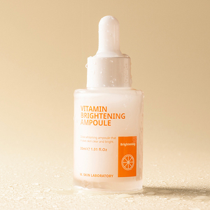 W.SKIN LABORATORY VITAMIN BRIGHTENING AMPOULE 30ml, Ampolla Iluminadora con Vitaminas, Mejora de Arrugas, Blanqueamiento de la Piel, Potenciador de Luminosidad, Sérum Facial - Product Image 4