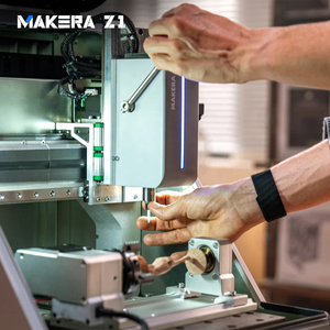เครื่องเปลี่ยนเครื่องมืออุตสาหกรรม Makera Z1 แบบรวดเร็ว ระบบปรับระดับอัตโนมัติ กล้องในตัว ระบบเลเซอร์แกะสลักด้วย AI เครื่องพิมพ์ 3 มิติสำหรับห้องปฏิบัติการ - Product Image 4