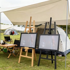 Espositore da Terra in Alluminio per Poster, per Negozi, Hotel, <span class=keywords><strong>Mostre</strong></span> e Segnaletica di Strutture Pubbliche - Product Image 6